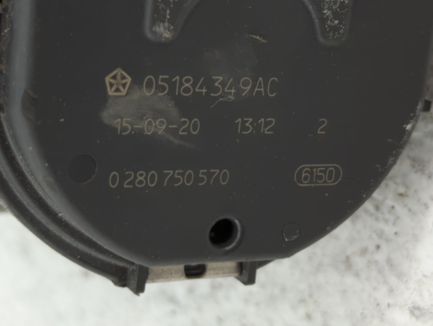 2020 Dodge Caravan Throttle Body P/N:05184349AC 05184349AE, 05184349AF Fits Fits 2011 2012 2013 2014 2015 2016 2017 2018 201