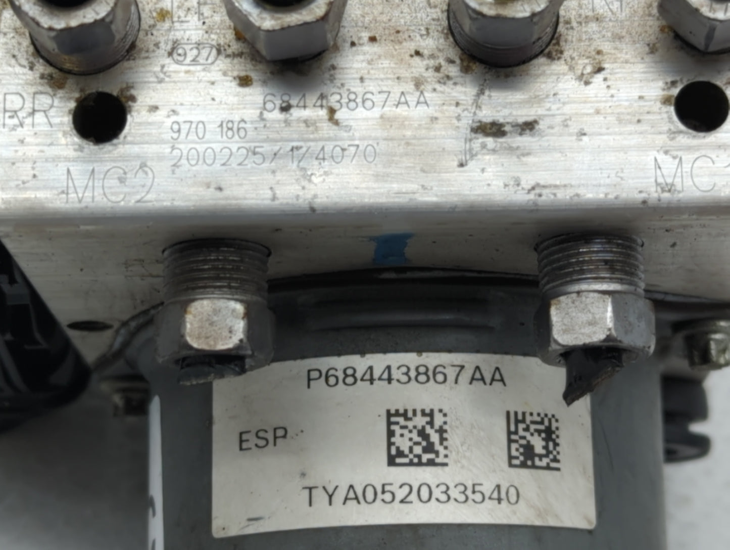 2020 Dodge Caravan ABS Pump Control Module Replacement P/N:68443867AA P68183803AC Fits Fits 2015 2016 2017 2018 2019 OEM Use