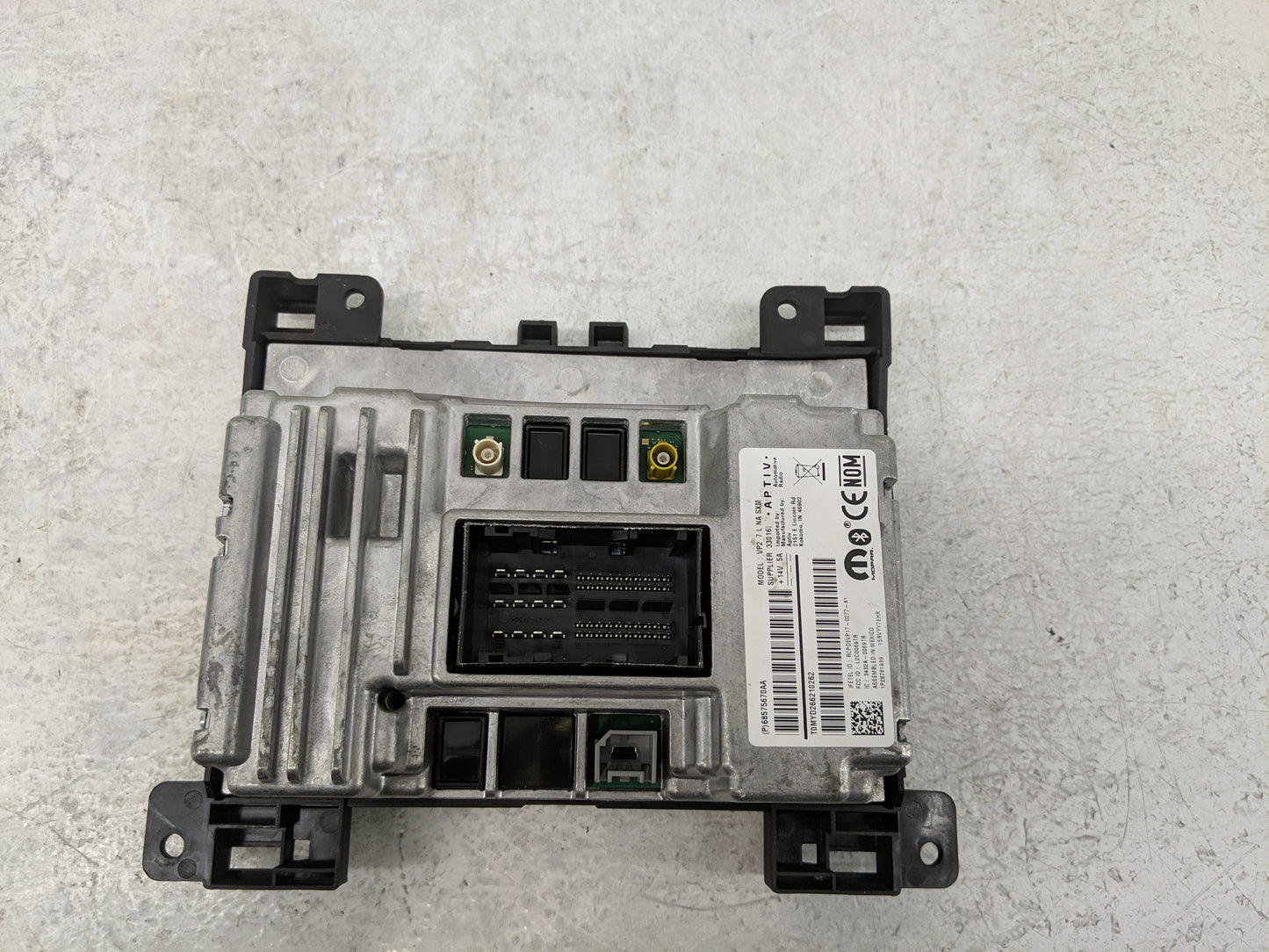 2018-2020 Dodge Charger Radio AM FM Cd Player Receiver Replacement P/N:68428468AB Fits Fits 2018 2019 2020 OEM Used Auto Par