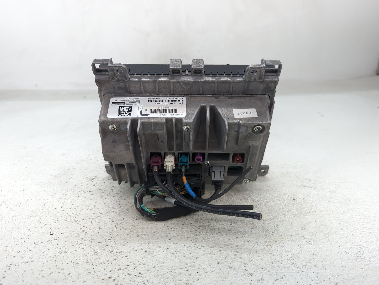 2020 Dodge Charger Radio AM FM Cd Player Receiver Replacement Fits OEM Used Auto Parts - Oemusedautoparts1.com
