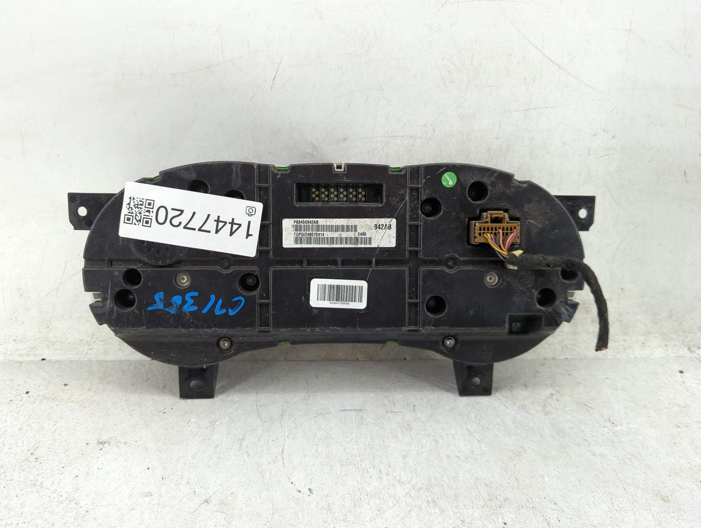 2020 Dodge Charger Instrument Cluster Speedometer Gauges P/N:P68455942AB Fits OEM Used Auto Parts - Oemusedautoparts1.com