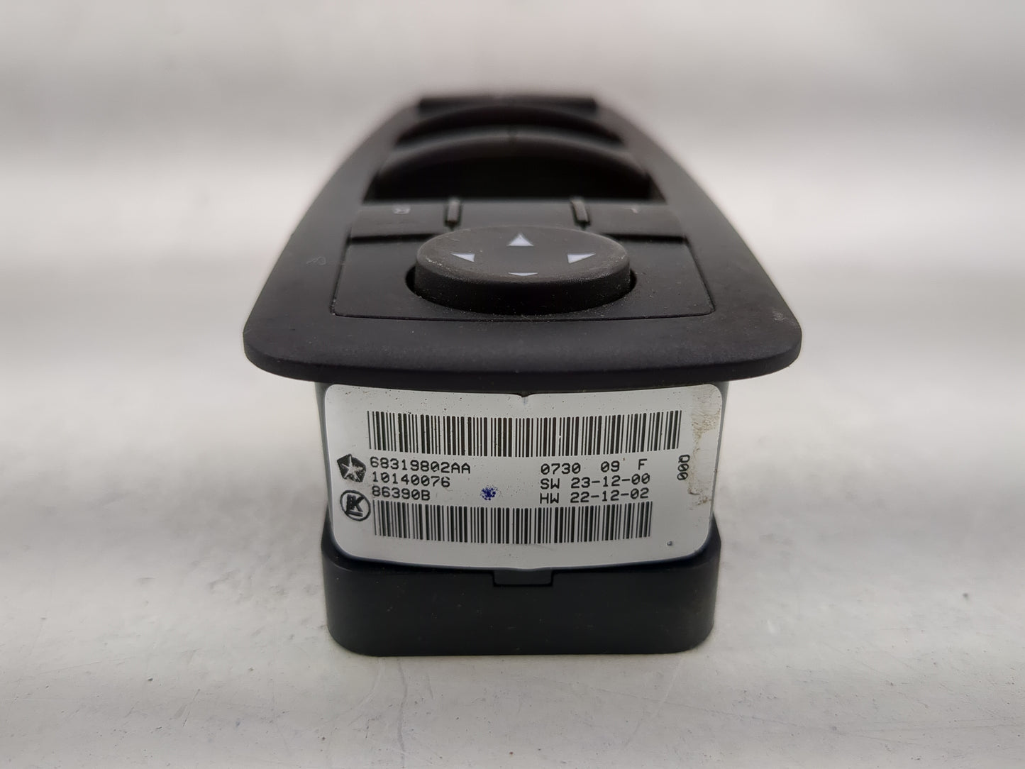 2016-2021 Dodge Durango Master Power Window Switch Replacement Driver Side Left P/N:68319802AA Fits OEM Used Auto Parts - Oe