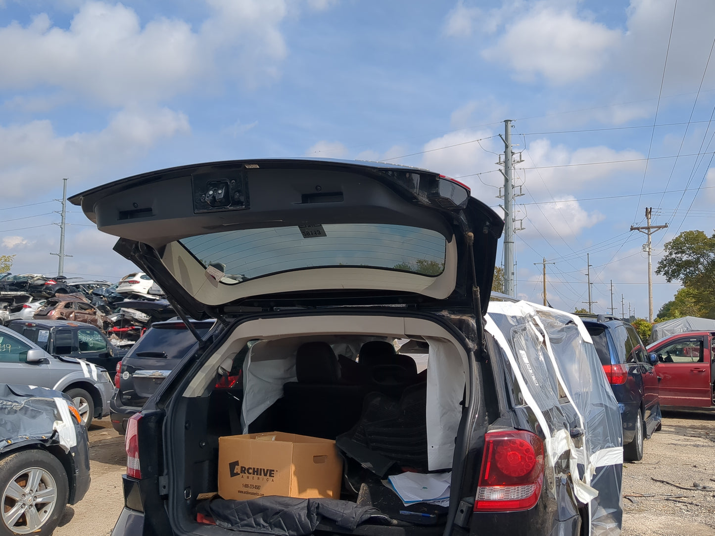 2020 Dodge Journey Trunk/decklid/hatch/tailgate Oem - Oemusedautoparts1.com