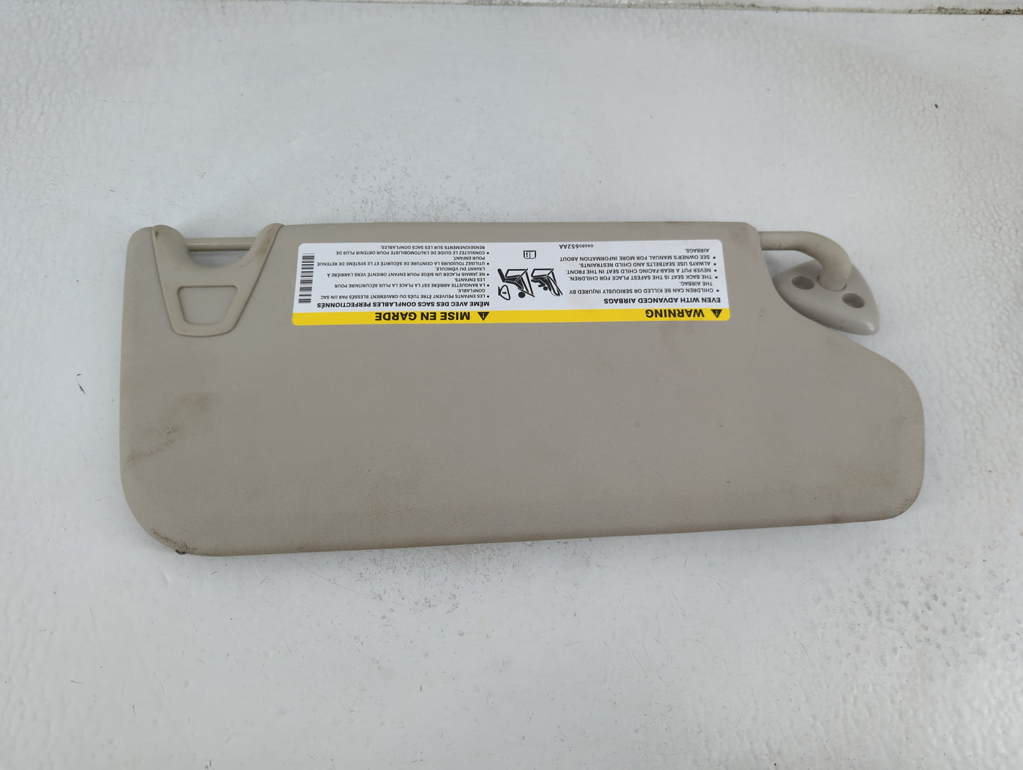 2020 Dodge Journey Sun Visor Shade Replacement Driver Left Mirror Fits OEM Used Auto Parts - Oemusedautoparts1.com