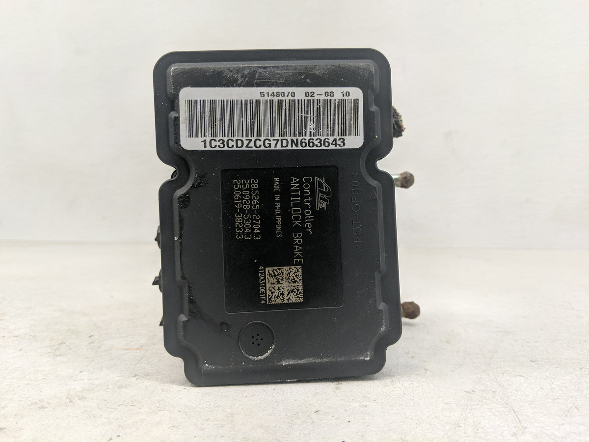 2014-2017 Dodge Journey Anti-Lock Brake ABS Pump Module Actuator OEM P/N:P68148760AB Fits Fits 2014 2015 2016 2017 OEM Used
