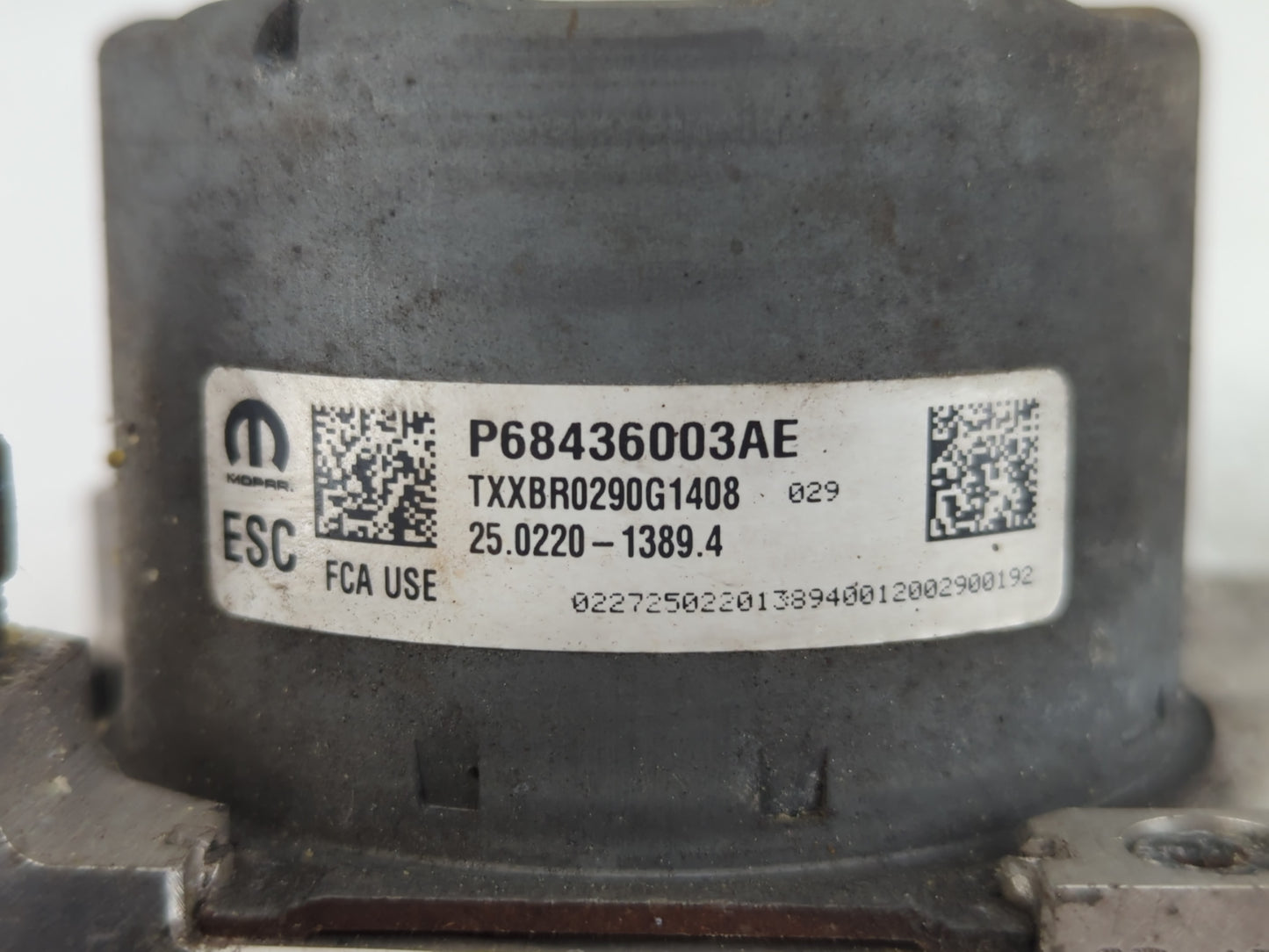 2020 Dodge Ram 1500 ABS Pump Control Module Replacement P/N:P68436003AE Fits Fits 2019 2021 2022 OEM Used Auto Parts - Oemus