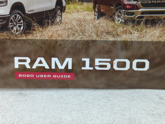 2020 Dodge Ram 1500 Owners Manual Book Guide OEM Used Auto Parts