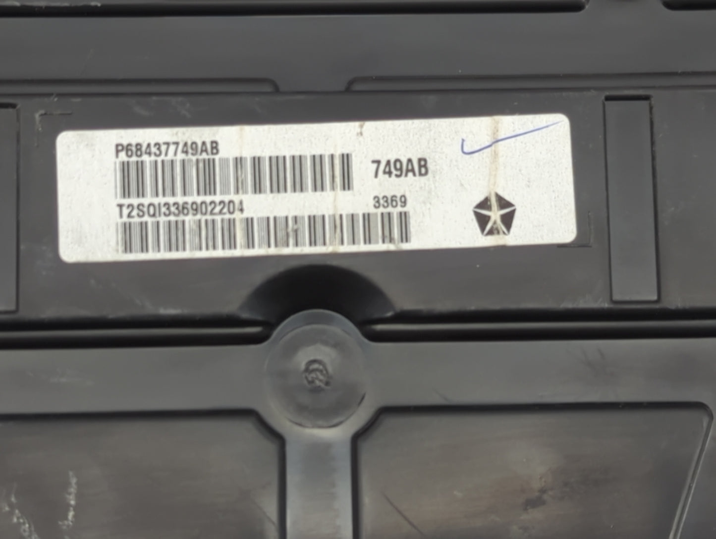 2020 Dodge Ram 1500 Instrument Cluster Speedometer Gauges P/N:68437749AB Miles: Fits OEM Used Auto Parts - Oemusedautoparts1