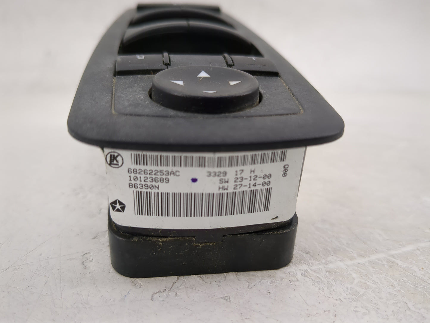 2020 Dodge Ram 2500 Master Power Window Switch Replacement Driver Side Left P/N:68262253AC Fits Fits 2016 2017 2018 2019 202