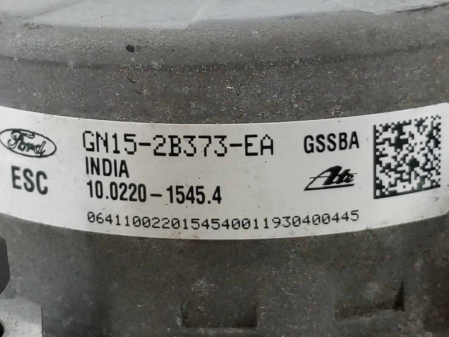 2018-2020 Ford Ecosport ABS Pump Control Module Replacement P/N:N15-2B373-EA Fits Fits 2018 2019 2020 OEM Used Auto Parts -