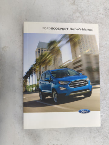 2020 Ford Ecosport Owners Manual Book Guide P/N:LN1J-19A321-ZFA LN1J-19G217-ZFA OEM Used Auto Parts