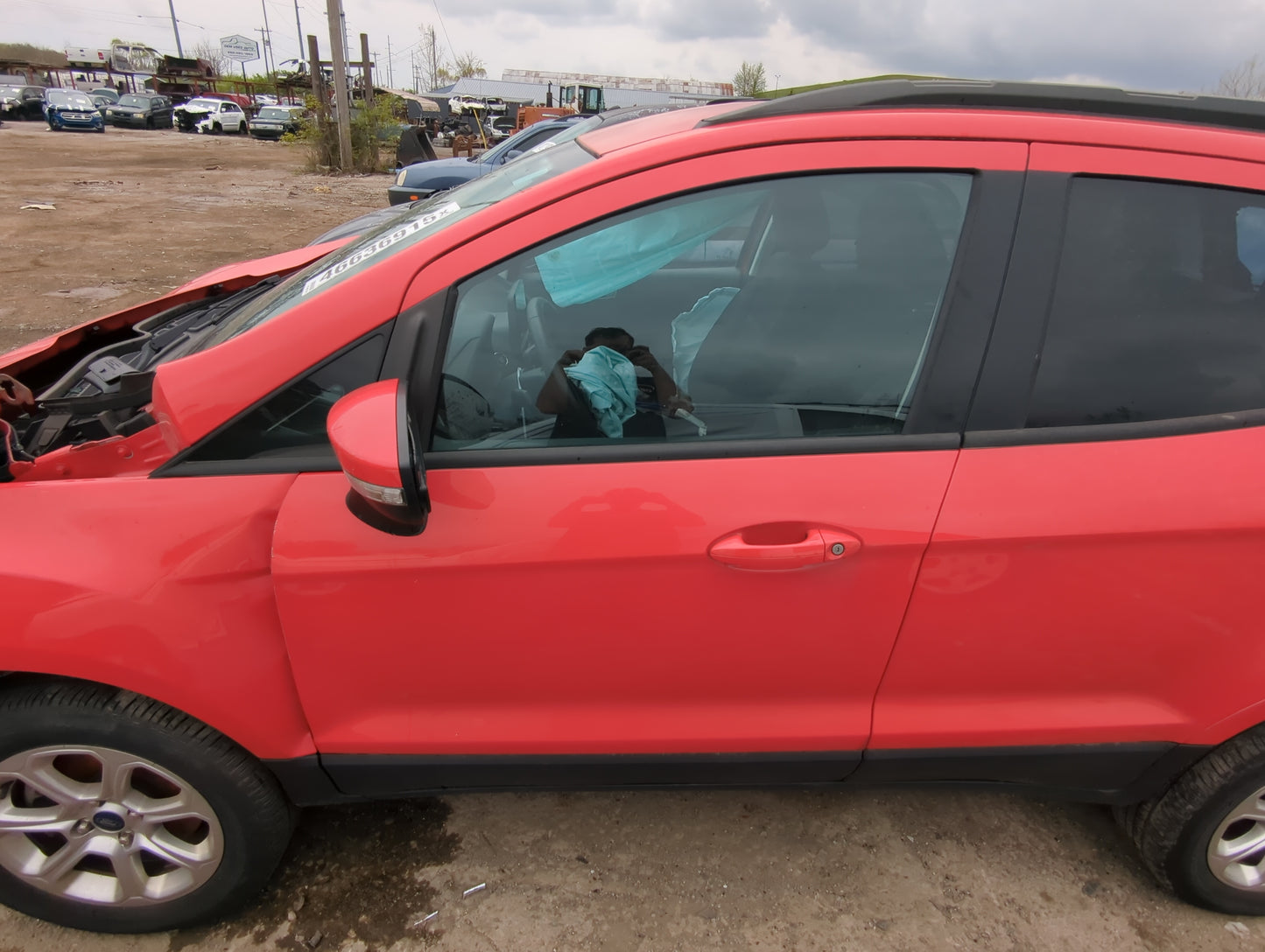 2018-2022 Ford Ecosport Driver Front Door Oem - Oemusedautoparts1.com