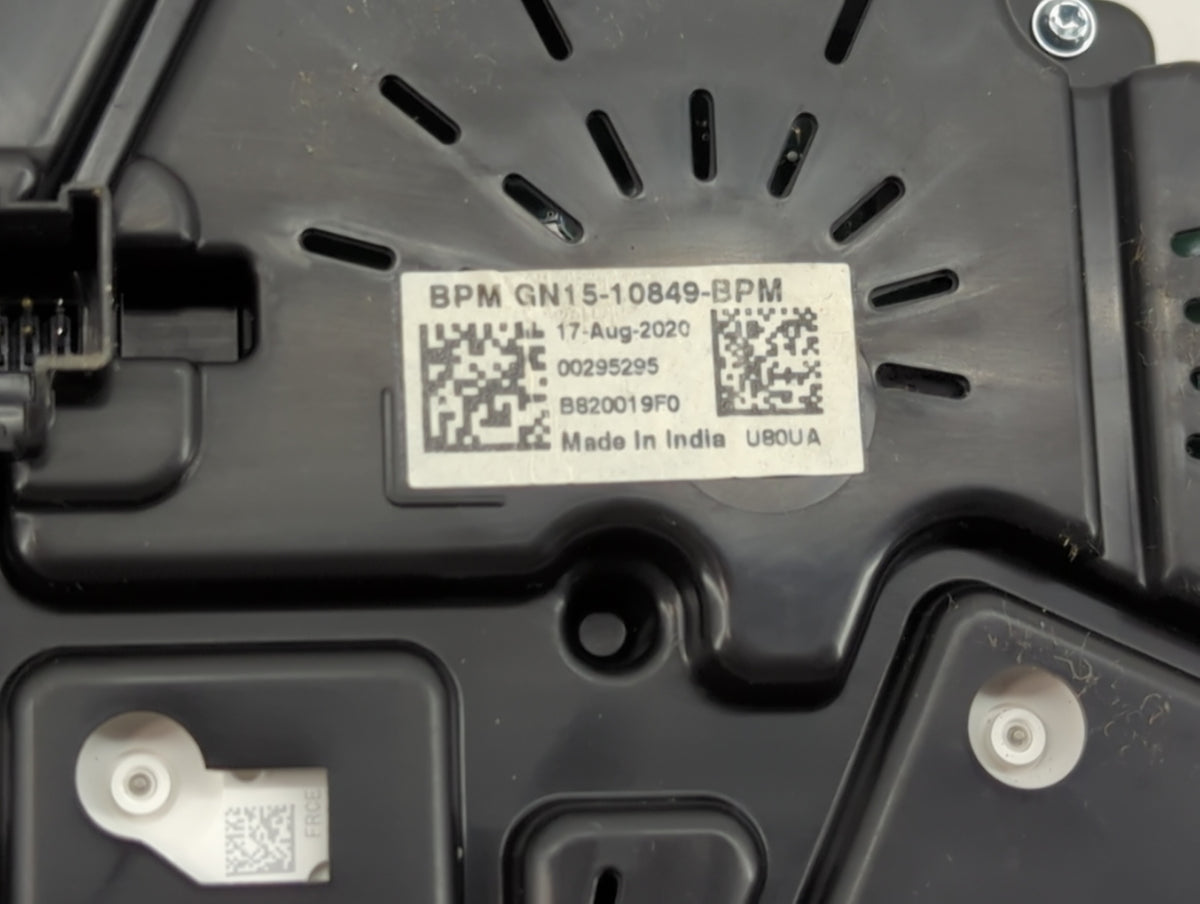 2019-2020 Ford Ecosport Instrument Cluster Speedometer Gauges P/N:GN15-10849-BPM Miles:34K Fits Fits 2019 2020 OEM Used Auto