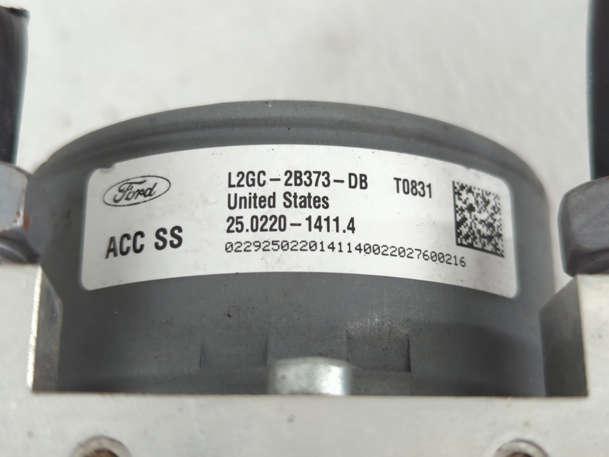 2019-2020 Ford Edge Anti-Lock Brake ABS Pump Module Actuator OEM P/N:L2GC-2B373-DB Fits Fits 2019 2020 OEM Used Auto Parts -
