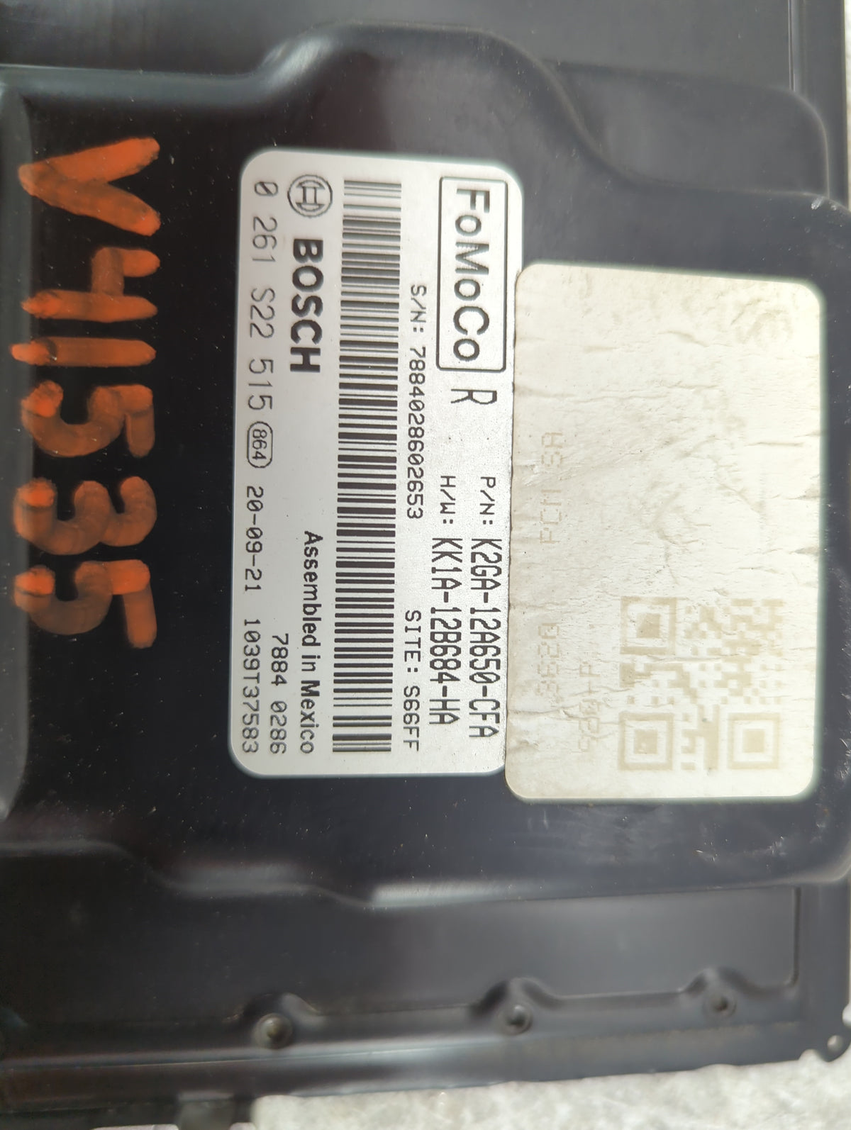 2019-2020 Ford Edge PCM Engine Control Computer ECU ECM PCU OEM P/N:K2GA-12A650-CFA KK1A-12B684-HA Fits Fits 2019 2020 2021