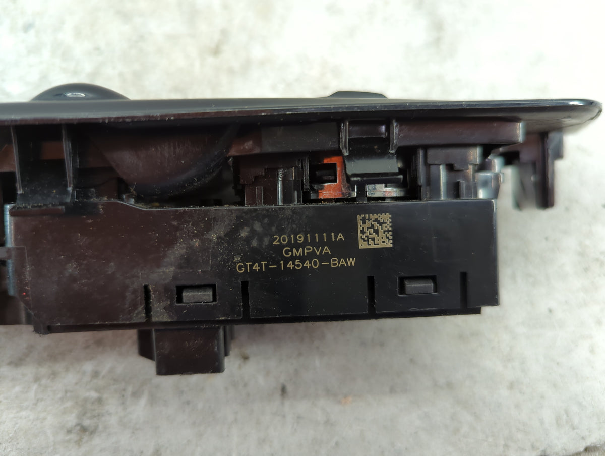 2015-2020 Ford Edge Master Power Window Switch Replacement Driver Side Left P/N:GT4T-14540-BAW Fits OEM Used Auto Parts - Oe