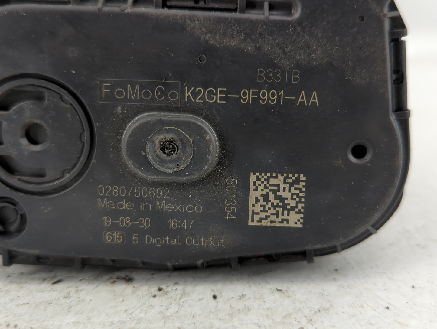 2019-2020 Ford Edge Throttle Body P/N:K2GE-9F991-AA Fits Fits 2019 2020 2021 2022 OEM Used Auto Parts - Oemusedautoparts1.co