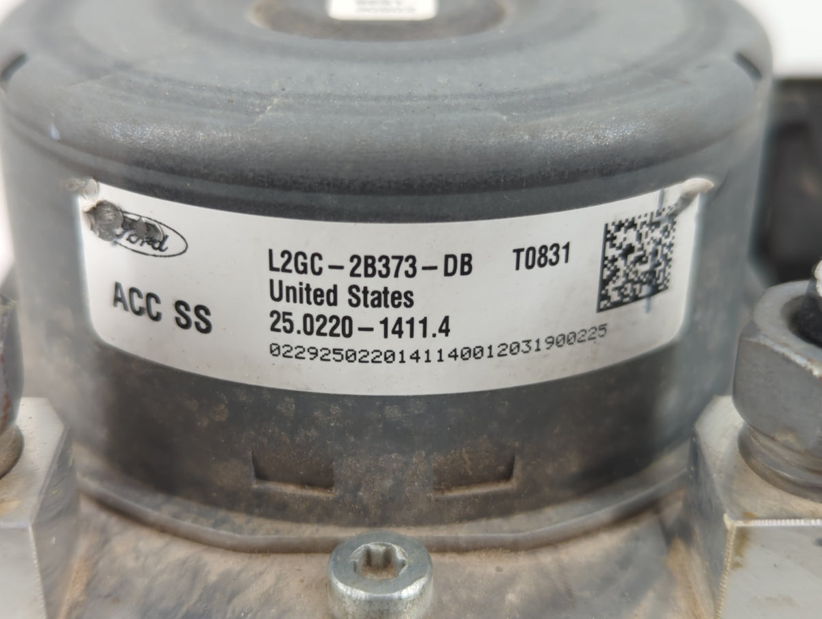 2019-2020 Ford Edge Anti-Lock Brake ABS Pump Module Actuator OEM P/N:L2GC-2B373-DB Fits Fits 2019 2020 OEM Used Auto Parts -