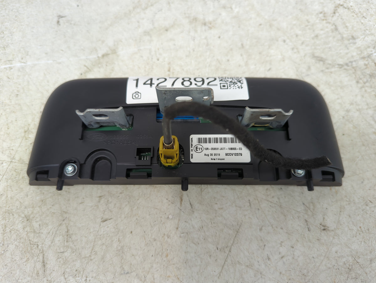 2020-2022 Ford Escape Information Radio Display Screen Black - Oemusedautoparts1.com