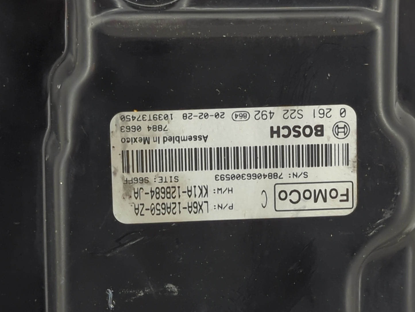 2020-2022 Ford Escape PCM Engine Control Computer ECU ECM PCU OEM P/N:LX6A-12A650-ZA, KX1A-12B684-JA, 0261S22492 Fits OEM Us