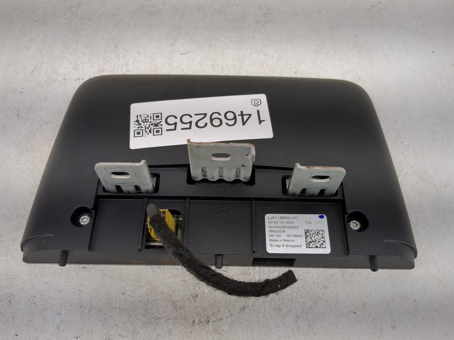 2020-2020 Ford Escape Information Display Screen 1469255 - Oemusedautoparts1.com