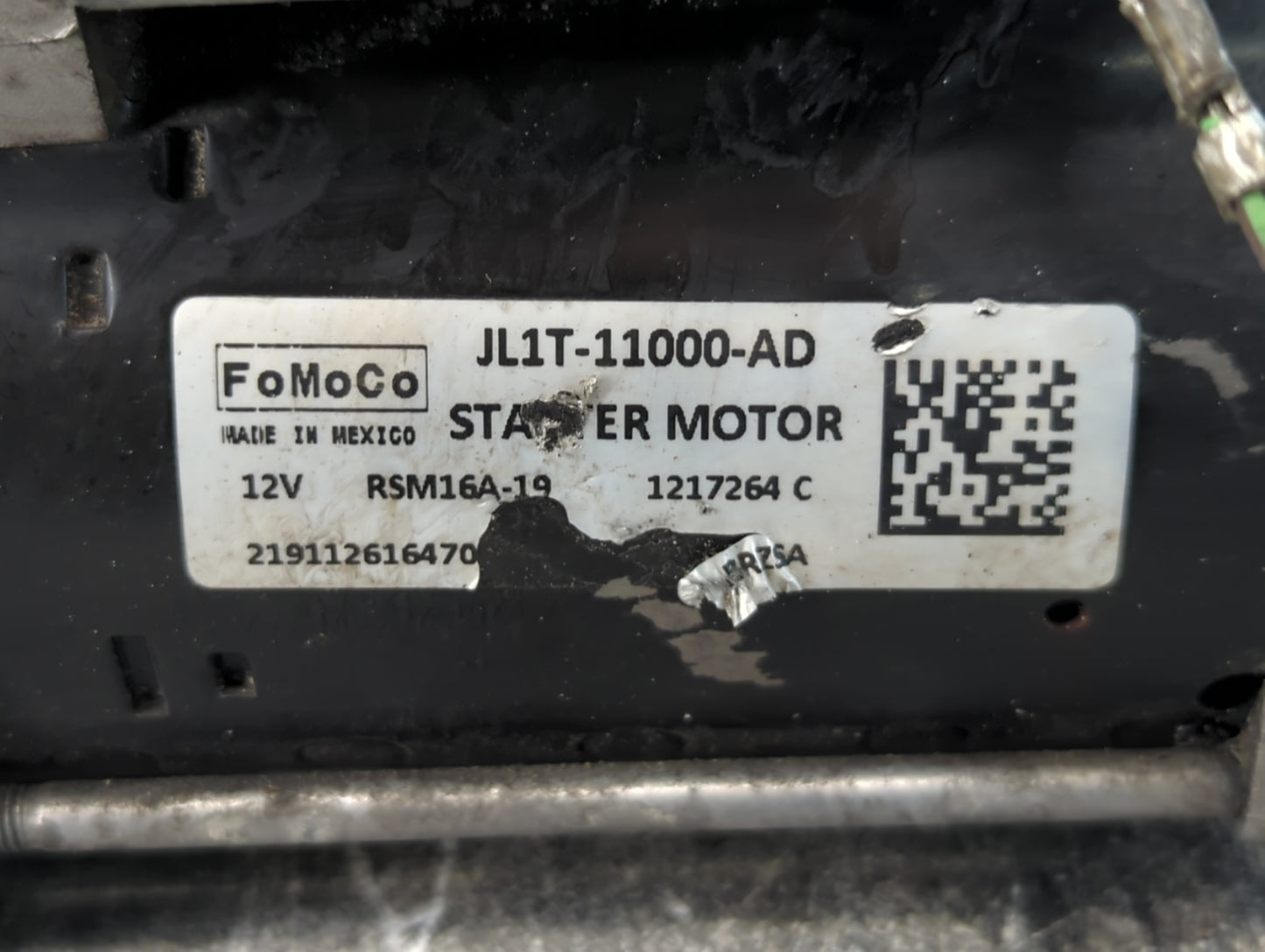 2018-2021 Ford Expedition Car Starter Motor Solenoid OEM P/N:JL1T-11000-AD Fits Fits 2018 2019 2020 2021 OEM Used Auto Parts