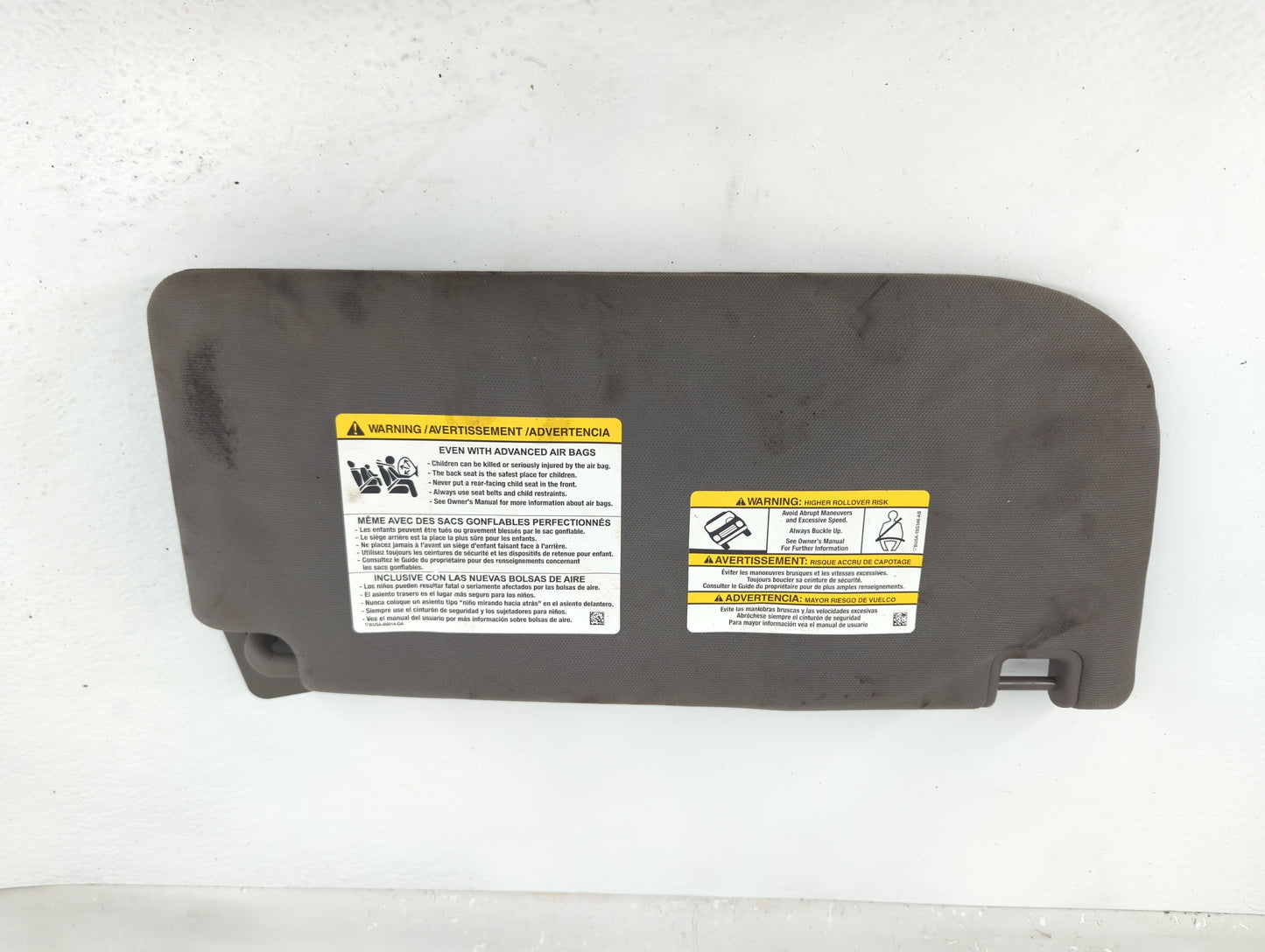 2018-2020 Ford F-150 Sun Visor Shade Replacement Driver Left Mirror Fits Fits 2018 2019 2020 OEM Used Auto Parts - Oemusedau