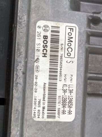 2018-2020 Ford F-150 PCM Engine Control Computer ECU ECM PCU OEM P/N:LL3A-12A650-AA KL3A-12B684-AA Fits Fits 2018 2019 2020 OEM Used Auto Parts