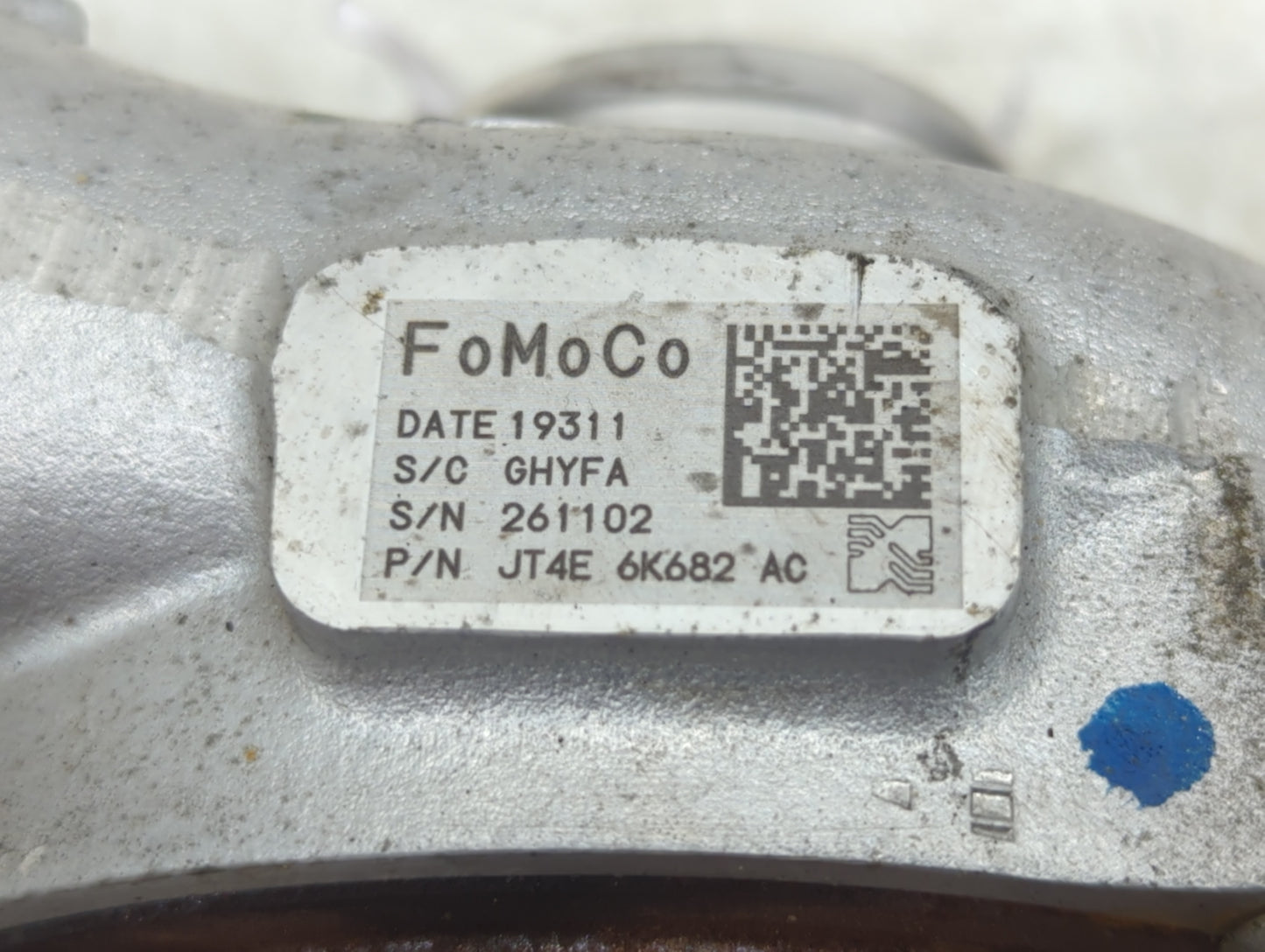 2018 Ford F-150 Turbocharger Turbo Charger Super Charger Supercharger - Oemusedautoparts1.com