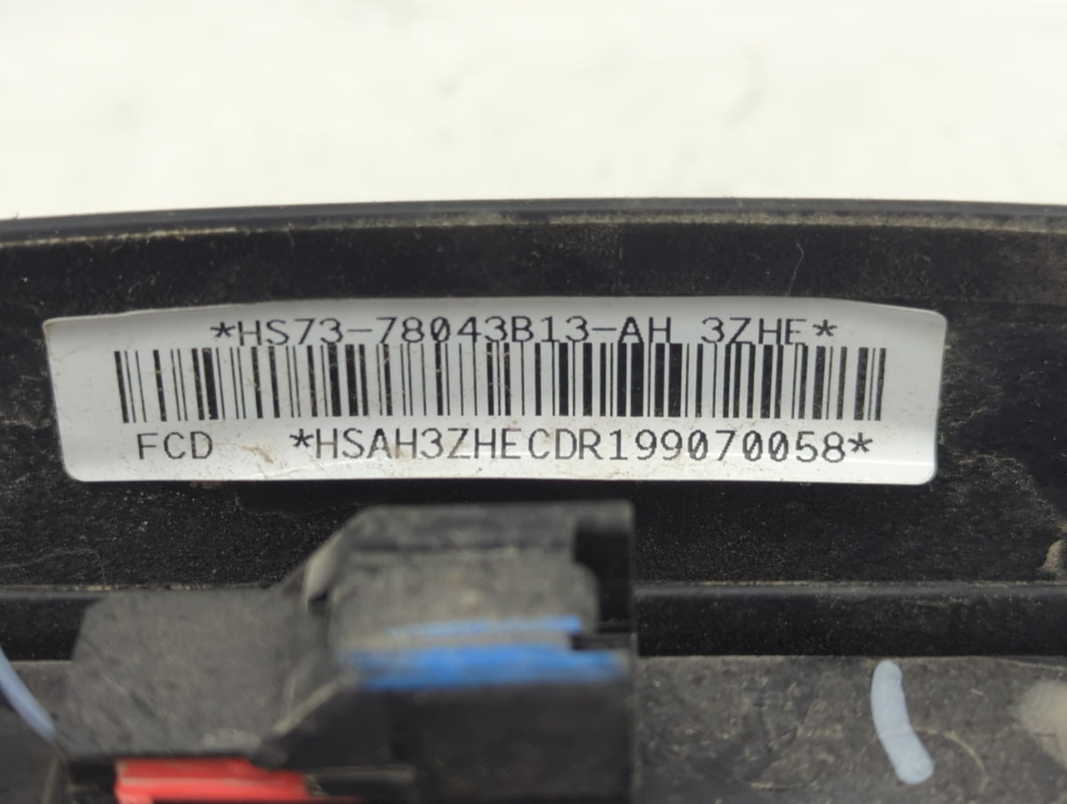 2020 Ford Fusion Air Bag Driver Left Steering Wheel Mounted P/N:HS73-78043B13-AH HSAH3ZHECDR199070058 Fits OEM Used Auto Par