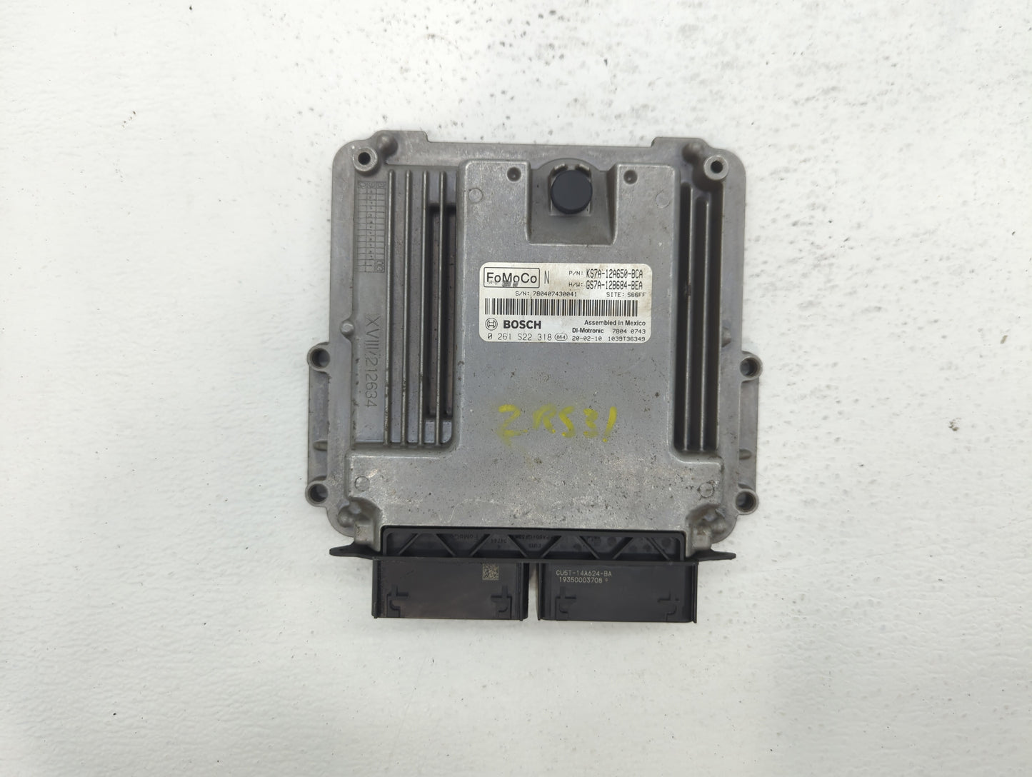 2020 Ford Fusion PCM Engine Control Computer ECU ECM PCU OEM P/N:GS7A-12B684-BEA KS7A-12A650-BCA Fits OEM Used Auto Parts -