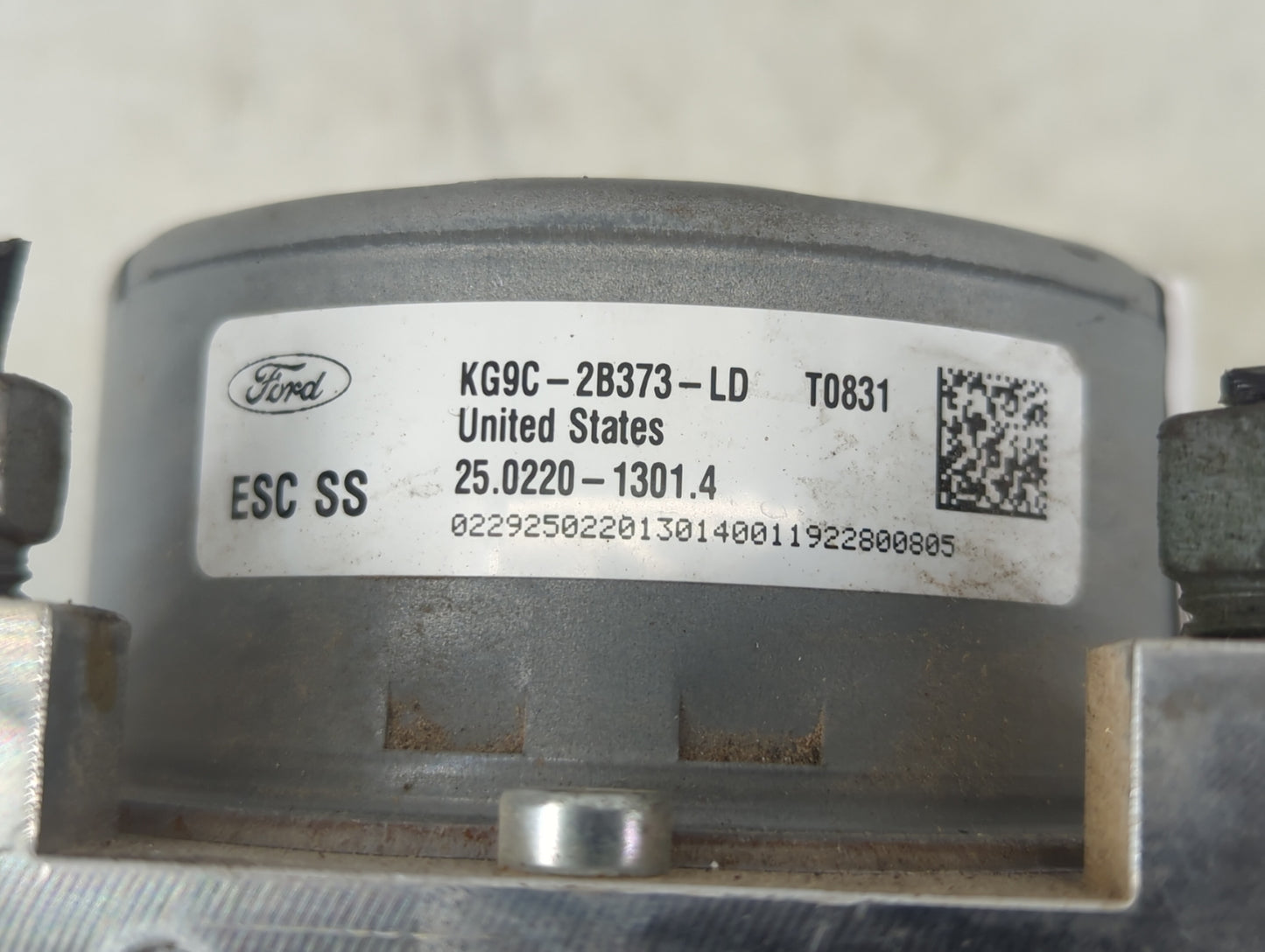 2019-2020 Ford Fusion ABS Pump Control Module Replacement P/N:KG9C-2B373-LD Fits Fits 2019 2020 OEM Used Auto Parts - Oemuse