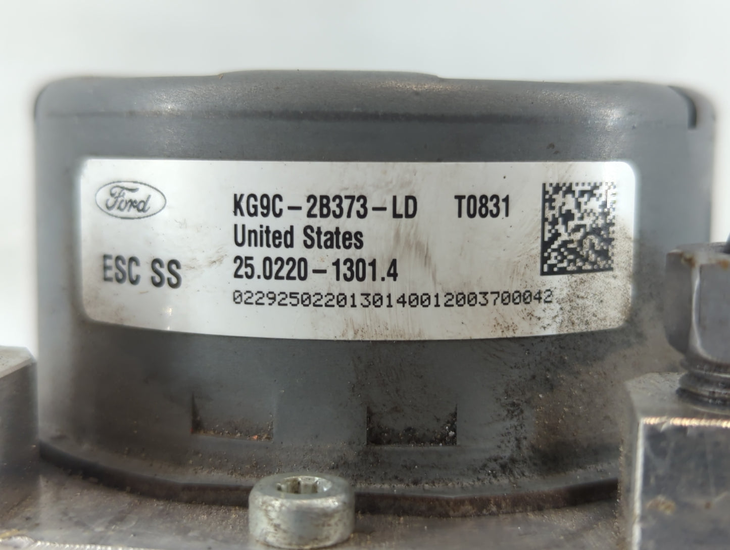 2019-2020 Ford Fusion ABS Pump Control Module Replacement P/N:KG9C-2B373-LD Fits Fits 2019 2020 OEM Used Auto Parts - Oemuse