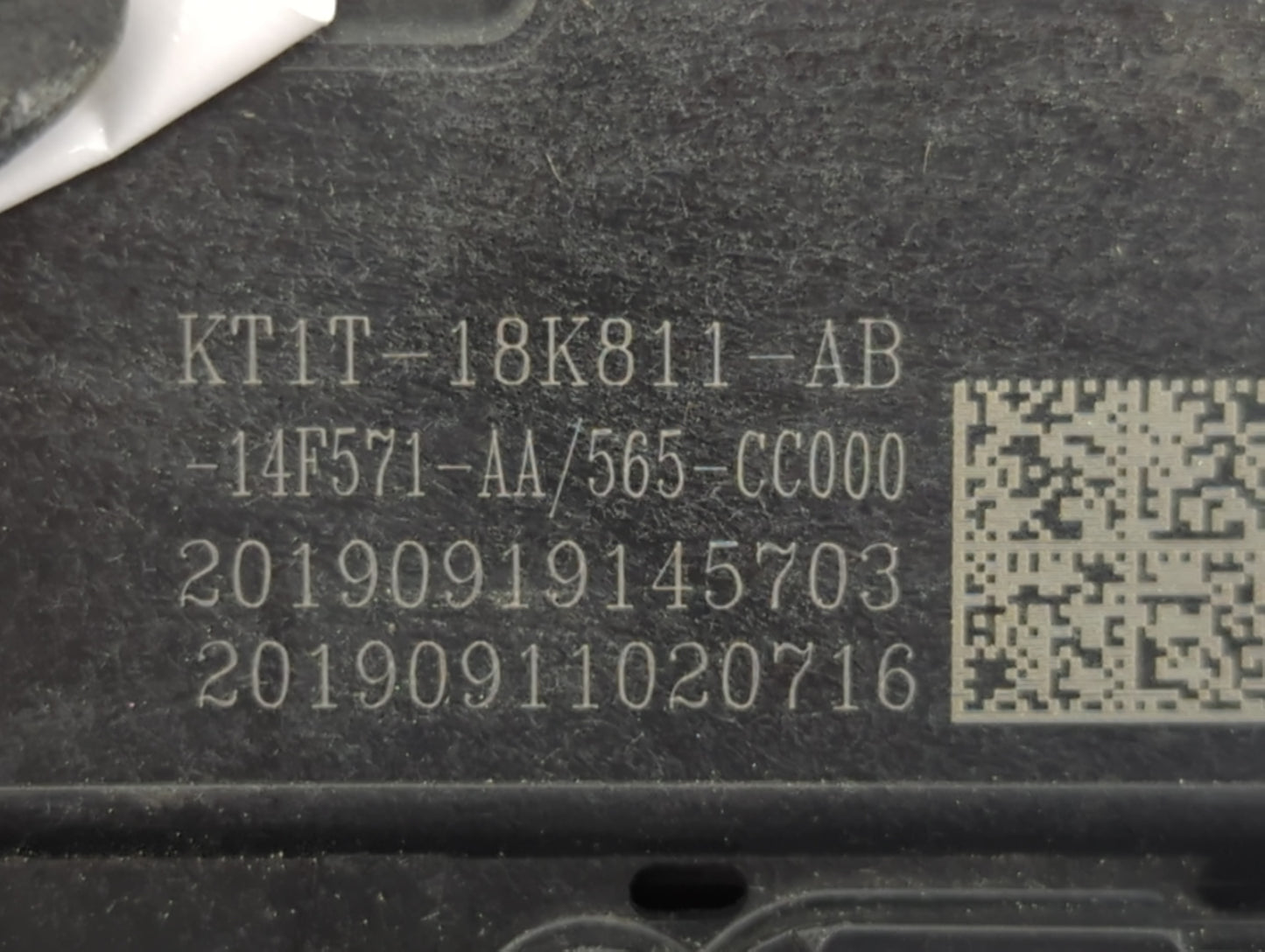 2019-2021 Ford Transit Radio AM FM Cd Player Receiver Replacement P/N:KT1T-18K811-AB Fits Fits 2019 2020 2021 OEM Used Auto