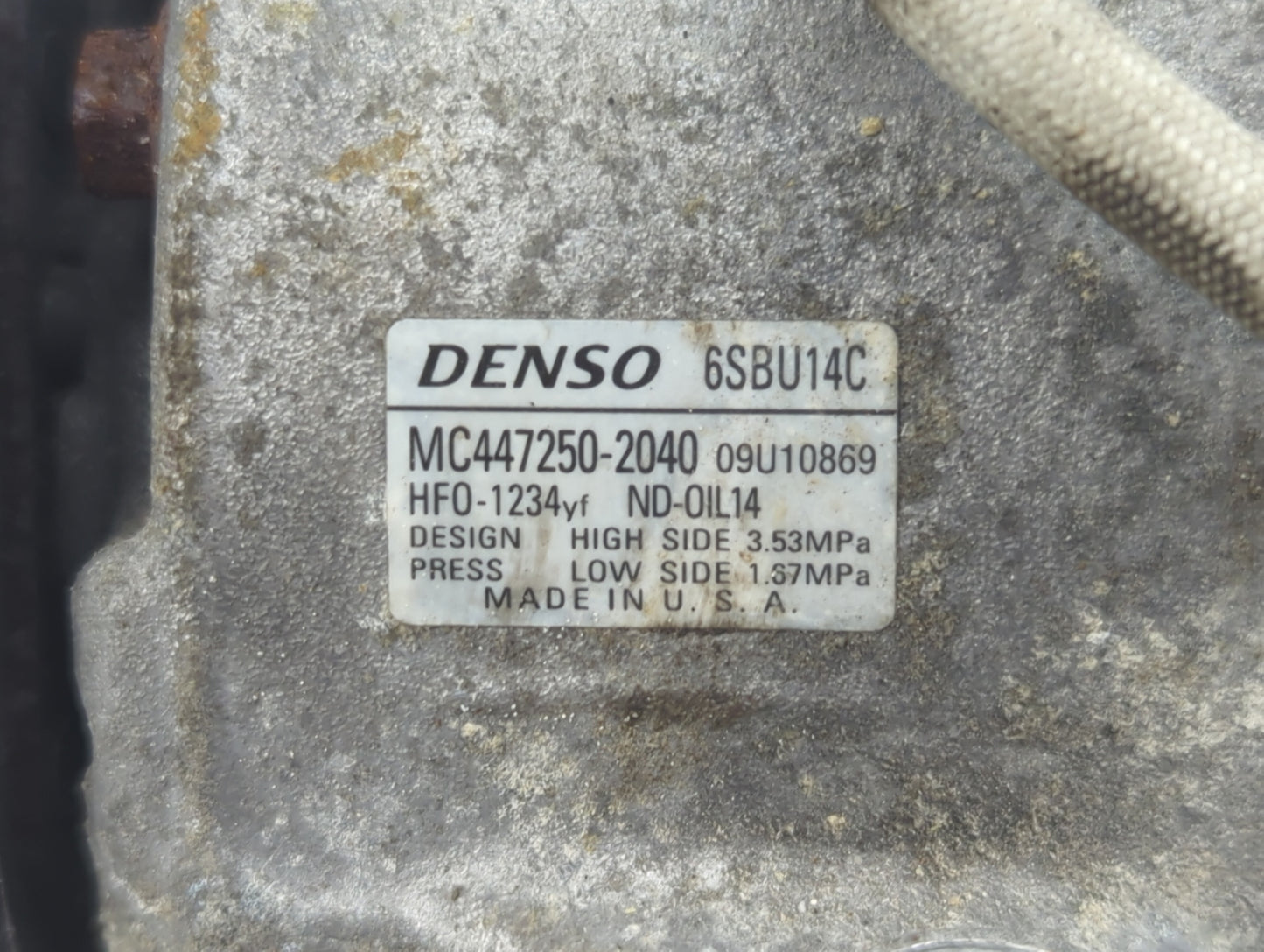 2018-2022 Honda Accord Air Conditioning A/c Ac Compressor Oem - Oemusedautoparts1.com