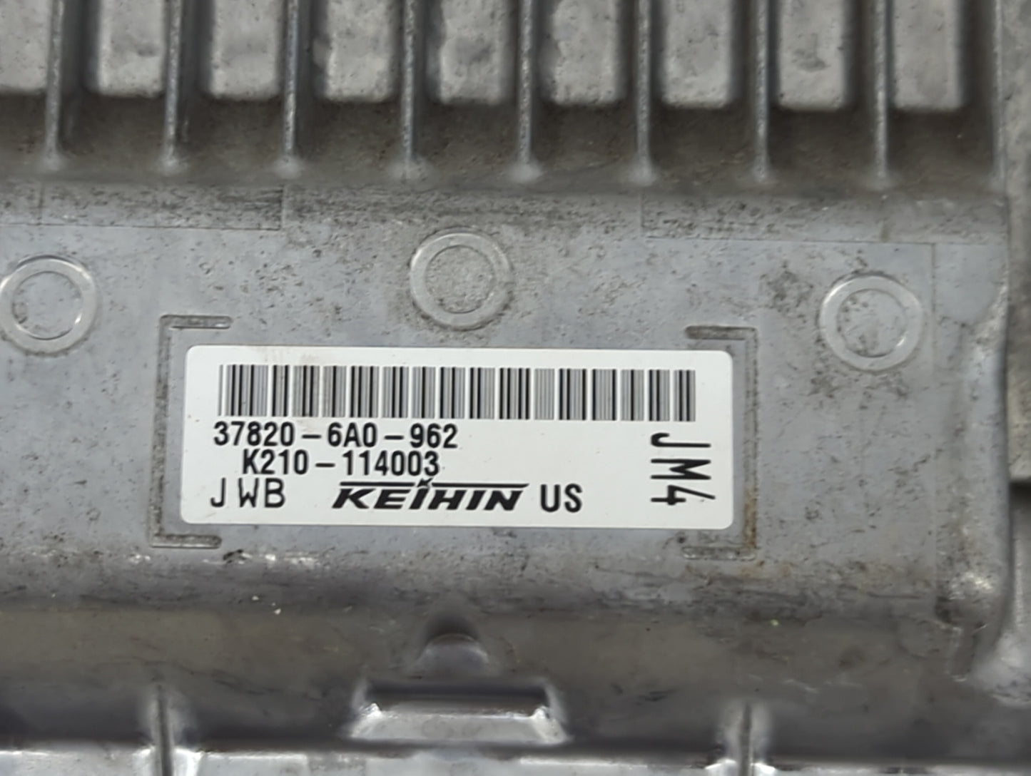 2020 Honda Accord PCM Engine Control Computer ECU ECM PCU OEM P/N:37820-6A0-962 K210-114003 Fits OEM Used Auto Parts - Oemus