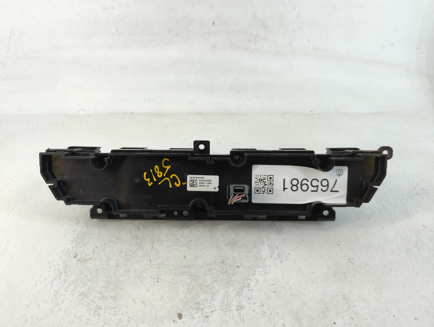 2018-2020 Honda Accord Climate Control Module Temperature AC/Heater Replacement P/N:79610TVAA016M1 3049B1 112806 Fits OEM Us