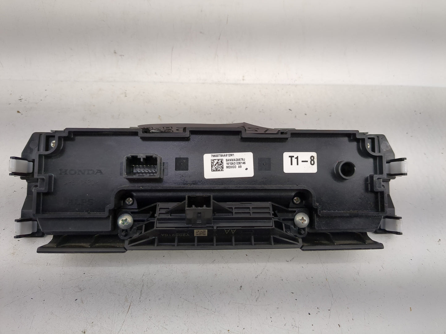 2019-2021 Honda Civic Climate Control Module Temperature AC/Heater Replacement P/N:79600TBAA912M1 Fits Fits 2019 2020 2021 O