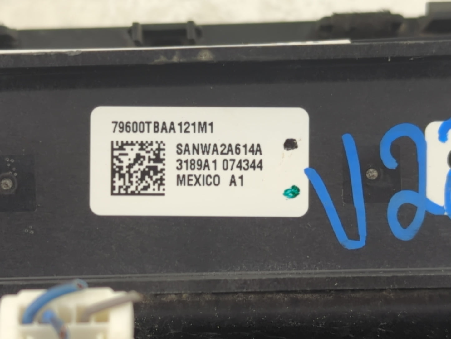 2016-2021 Honda Civic Climate Control Module Temperature AC/Heater Replacement P/N:79600TBAA121M1 Fits OEM Used Auto Parts -