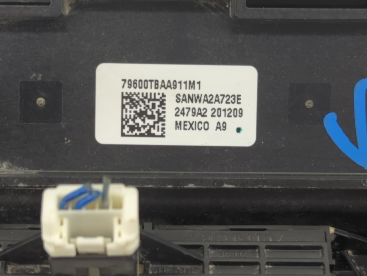 2019-2021 Honda Civic Climate Control Module Temperature AC/Heater Replacement P/N:79600TBAA911M1 Fits Fits 2019 2020 2021 O