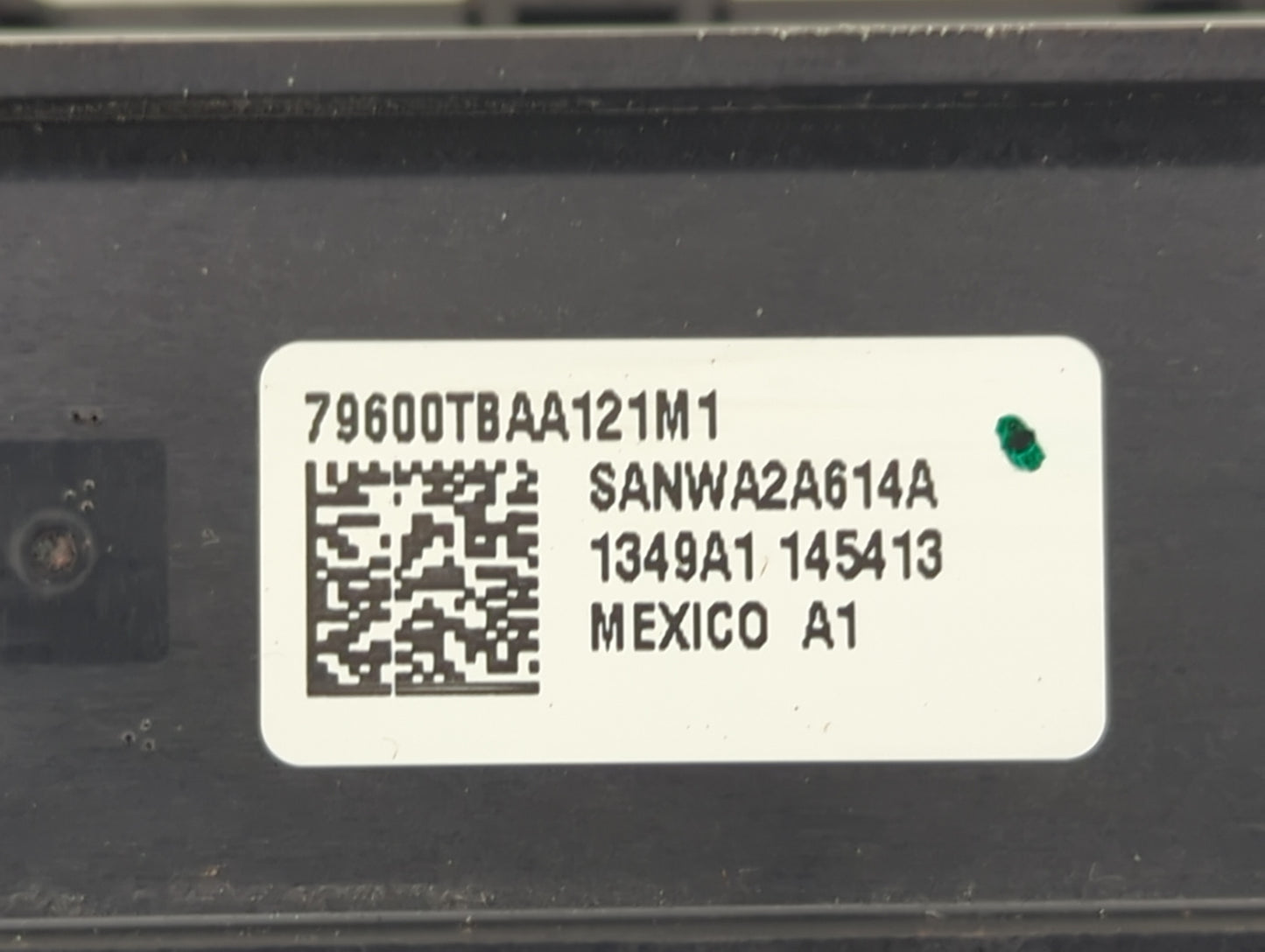 2016-2021 Honda Civic Climate Control Module Temperature AC/Heater Replacement P/N:79600TBAA121M1 Fits OEM Used Auto Parts -