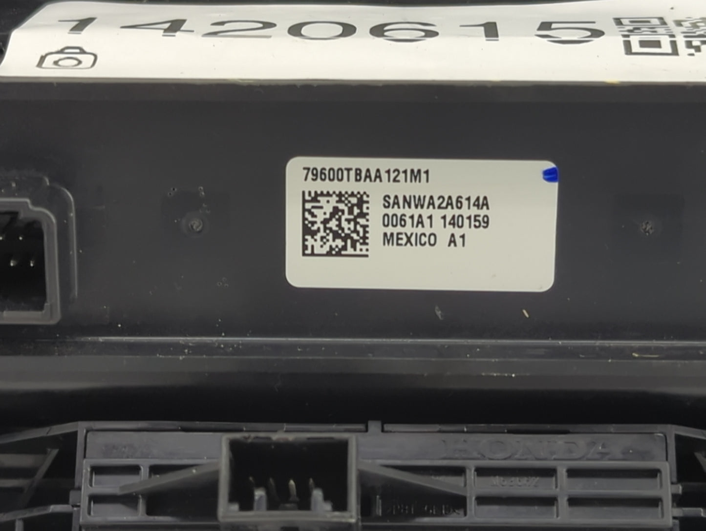 2016-2021 Honda Civic Climate Control Module Temperature AC/Heater Replacement P/N:79600TBAA121M1 Fits OEM Used Auto Parts -