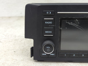 2019-2021 Honda Civic Radio AM FM Cd Player Receiver Replacement P/N:39100-TBA-A41 CV-RH18N0CX Fits Fits 2019 2020 2021 OEM Used Auto Parts