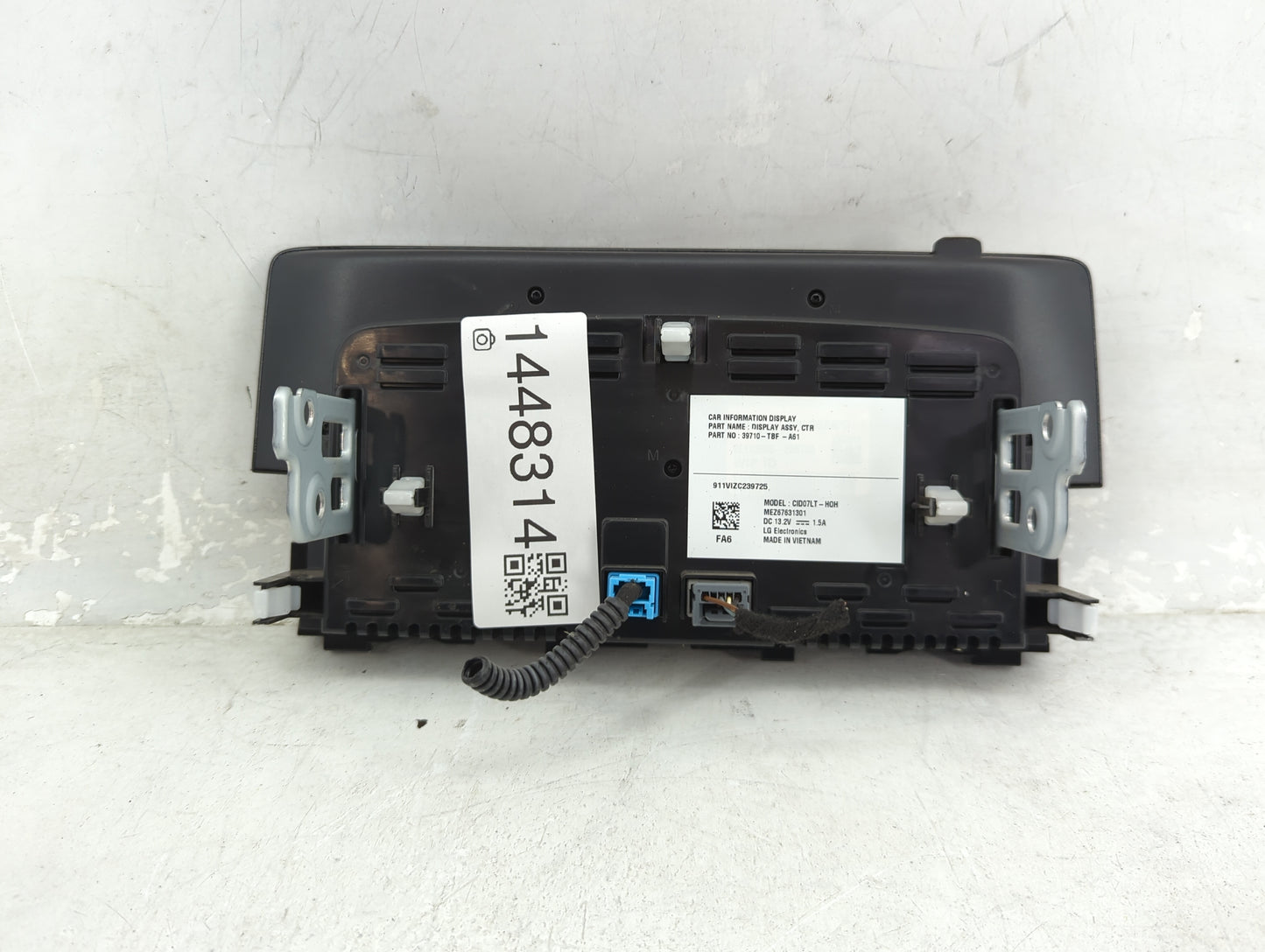 2019-2021 Honda Civic Information Display Screen - Oemusedautoparts1.com