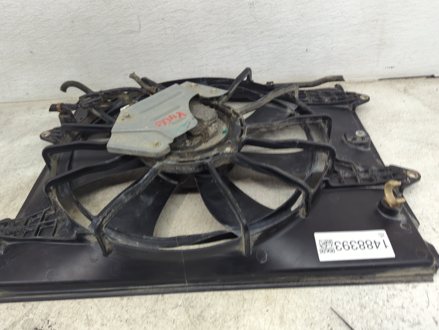 2016-2021 Honda Civic Electric Radiator Cooling Fan Motor Assembly Fits Fits 2016 2017 2018 2019 2020 2021 OEM Used Auto Par