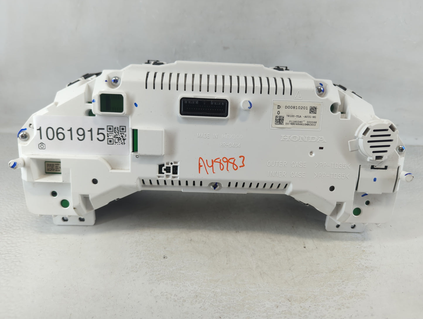 2020-2022 Honda Cr-V Instrument Cluster Speedometer Gauges P/N:78100-TLA-A031-M1 Fits Fits 2020 2021 2022 OEM Used Auto Part