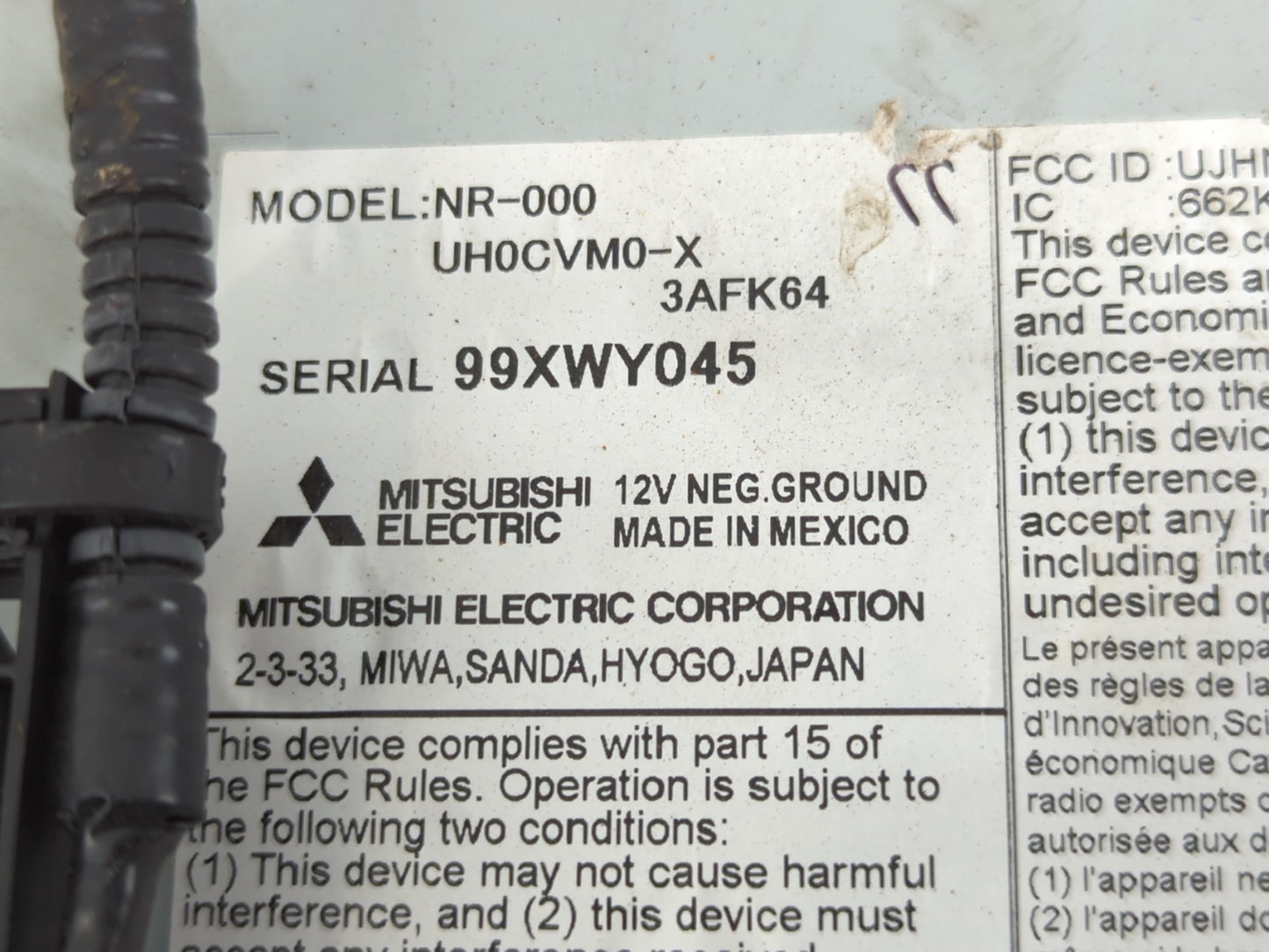 2018-2022 Honda Cr-V Radio AM FM Cd Player Receiver Replacement Fits Fits 2018 2019 2020 2021 2022 OEM Used Auto Parts - Oem