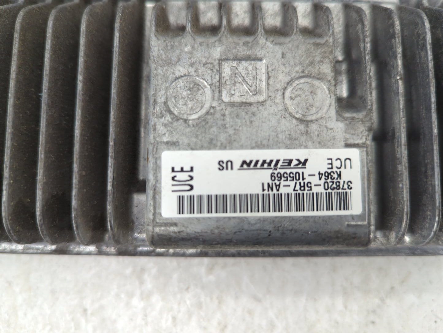 2020 Honda Fit PCM Engine Control Computer ECU ECM PCU OEM P/N:37820-5R7-AN1 Fits OEM Used Auto Parts - Oemusedautoparts1.co