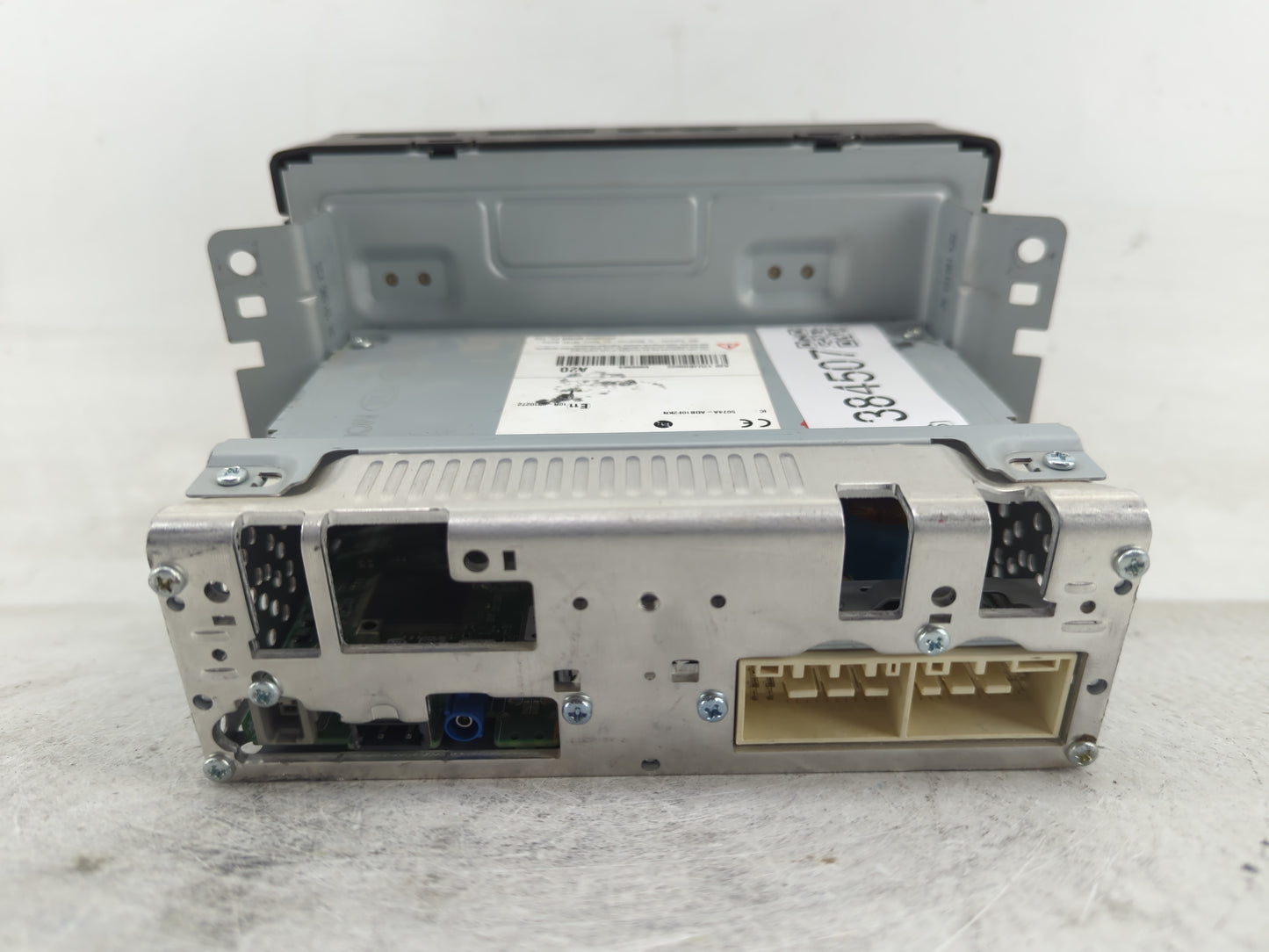 2019-2020 Hyundai Elantra Radio AM FM Cd Player Receiver Replacement P/N:96160F2CA0SSH Fits Fits 2019 2020 OEM Used Auto Par