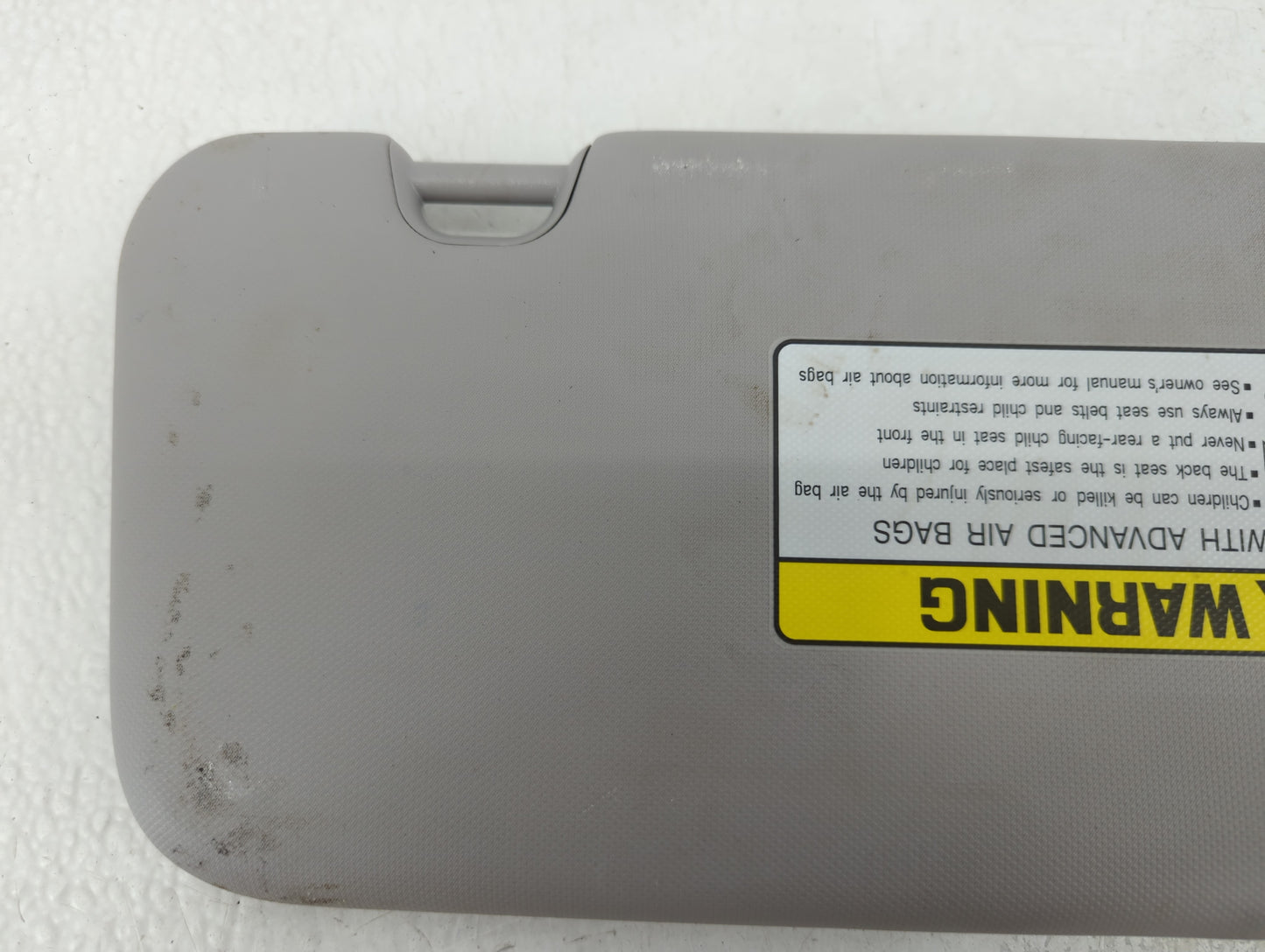 2017-2020 Hyundai Elantra Sun Visor Shade Replacement Passenger Right Mirror Fits Fits 2017 2018 2019 2020 OEM Used Auto Par